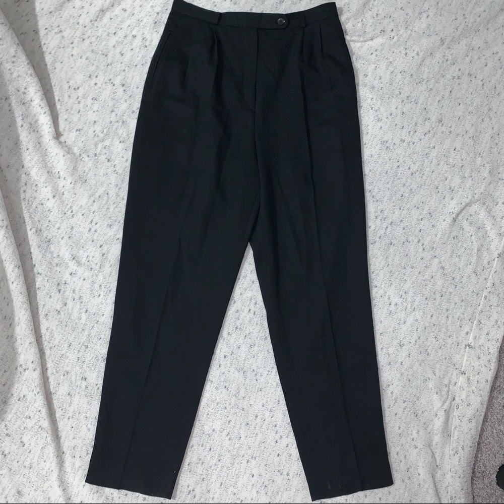 Nordstrom Black High Rise Trousers